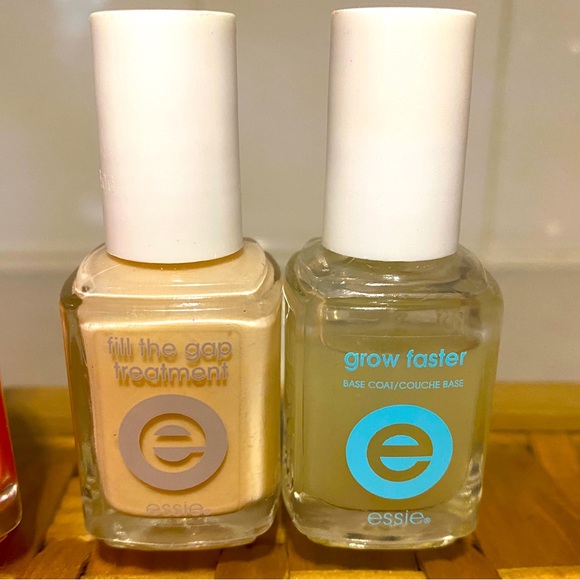 💅ESSIE💅 4-PC SET OF 2 COLORS, GROWTH & GAP FILLER TREATMENTS NAIL POLISHES❣️ - Picture 12 of 14